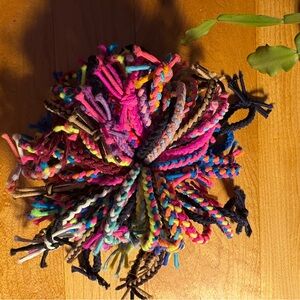 Colorful Braided Hair Ties Set